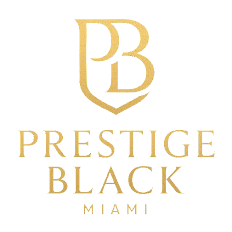 Logo Prestige Black Miami